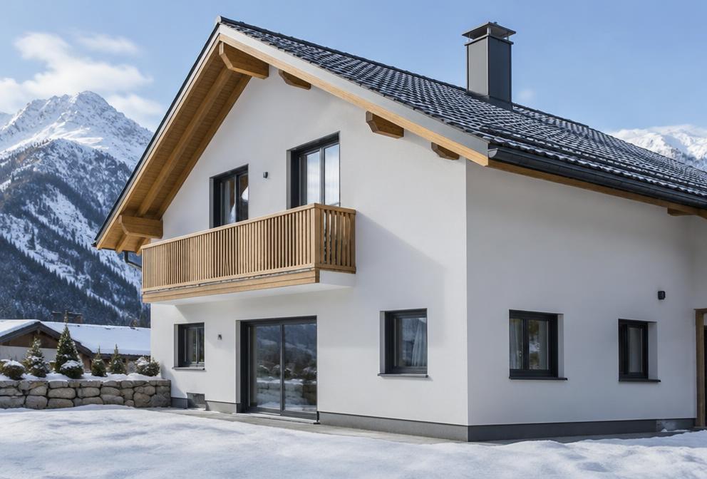 Einfamilienhaus Uster – gedämmte Fassade