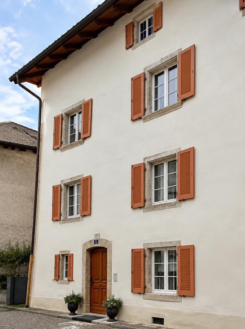 Altbau Alt-Wiedikon – restaurierte Fassade